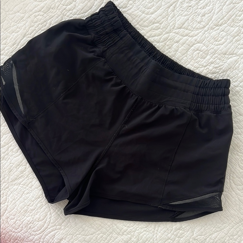 Lululemon Athletica Black Athletic Shorts